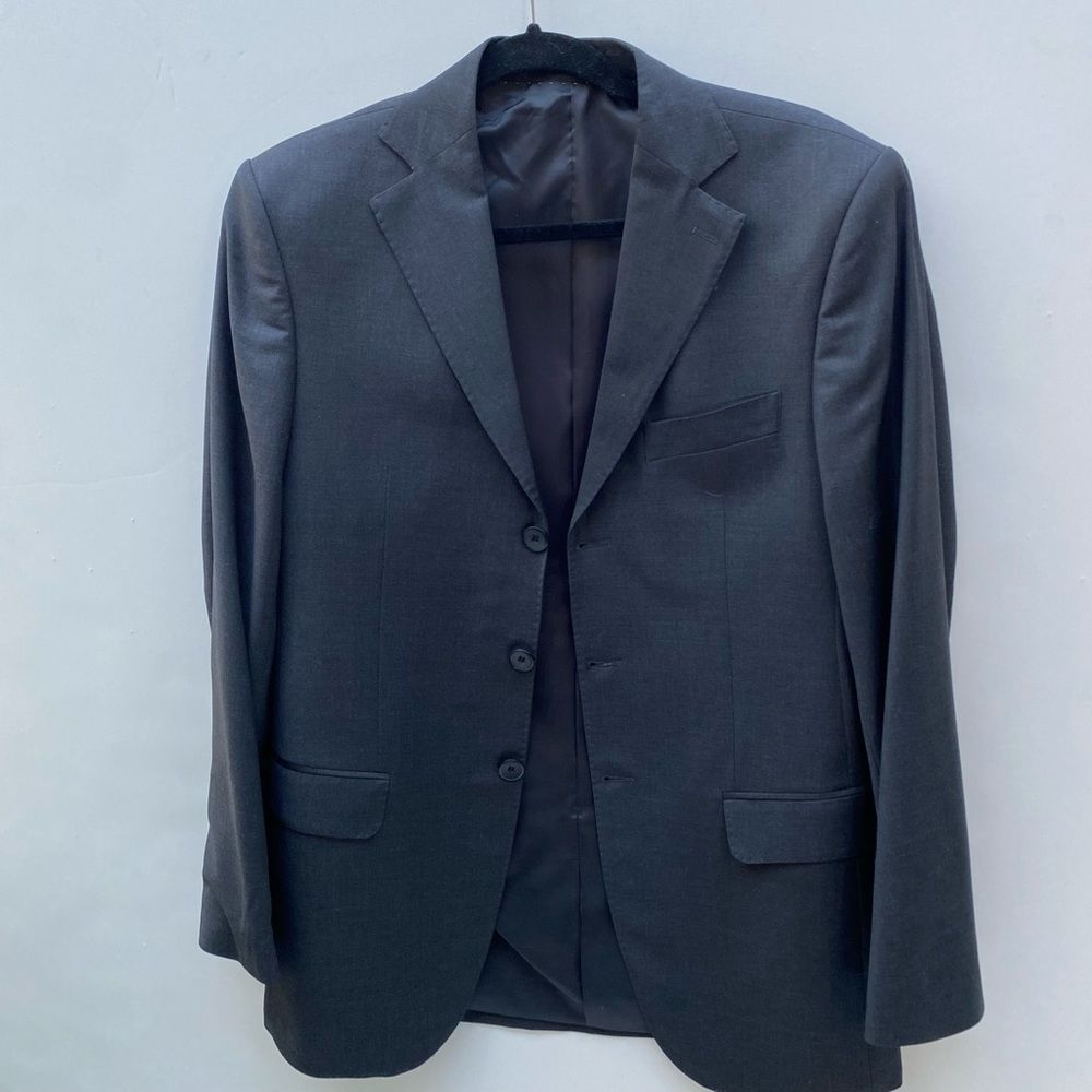 Gerad Men's Suit Jacket and Pants Charcoal Gray 44R